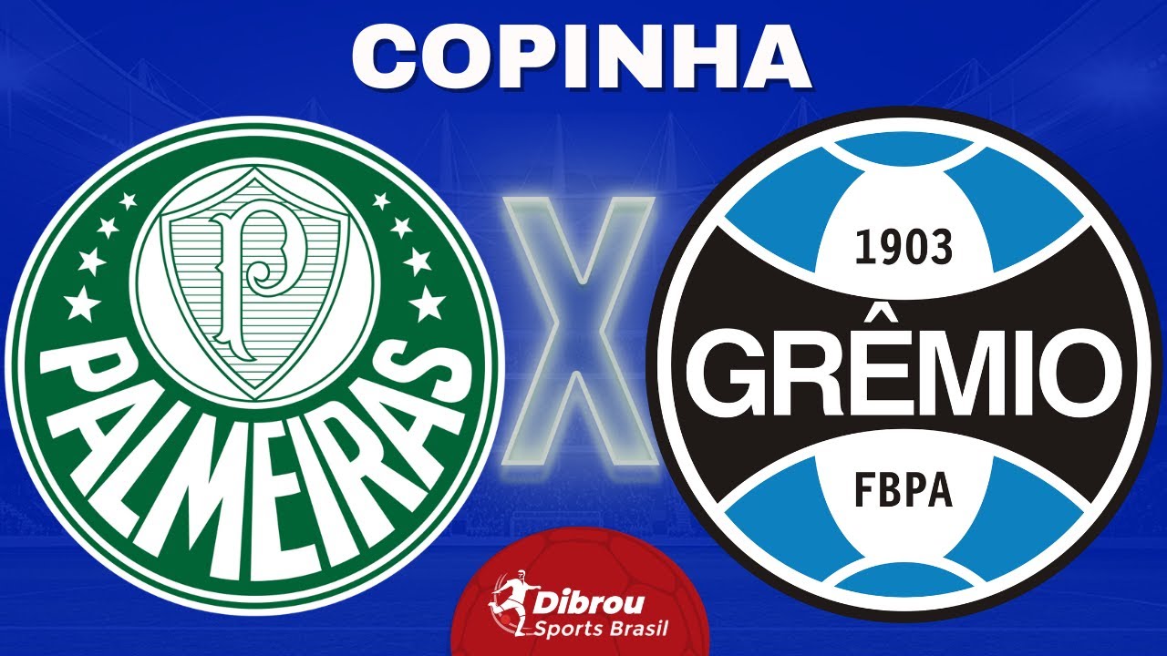 PALMEIRAS X GRÊMIO AO VIVO COPINHA DIRETO DO ESTÁDIO | QUARTAS DE FINAL ...