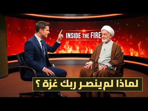 مذيع يهودي احرج شيخ مسلم بسؤال خبيث لماذا لا ي نصر ربك أهل غزة فكان الرد الذي أسكت الجميع
