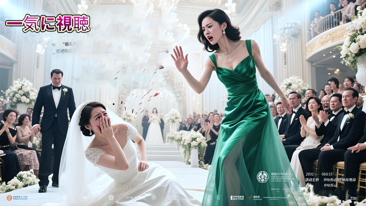 私は式場で“悪魔”になった。20年の親友をビンタで打ち、結婚式を台無しにした。周りは私を罵ったが、誰も知らない―花嫁のウェディングドレスの下に隠された、消えた本当の彼女の消息。 #中国ドラマ