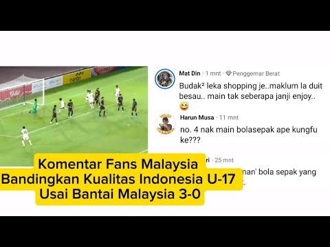 gacorclub x afk777 - Komentar Fans Malaysia Bandingkan Kualitas Indonesia U-17 Usai Bantai Malaysia U-17 3-0
