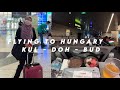 Fly with me during pandemic to Hungary, Europe | Study abroad (Stipendium Hungaricum Scholarship)