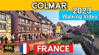 🇫🇷 Colmar, France Walking Tour 4K  UHD ( with Subtitle)