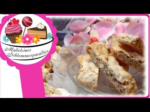 Cantuccini I italienisches Mandelgebäck I schnelles & einfach I Blitzrezept I Gebäck mit Madeleine