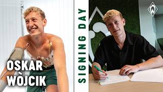 OSKAR WÓJCIK - SIGNING DAY I SV Werder Bremen