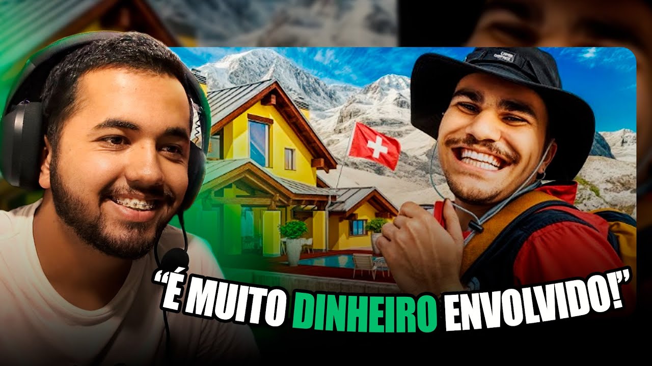 PASSANDO UM DIA NA SUIÇA | REACT LACTEA