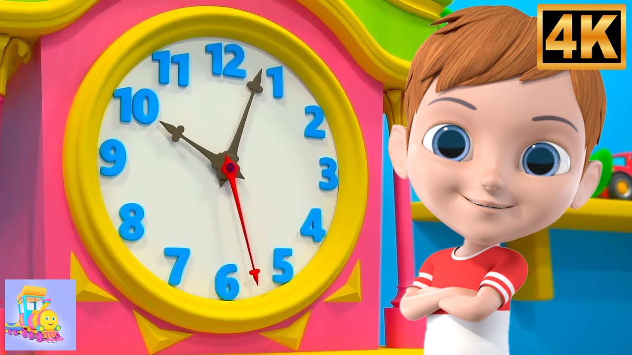 🎶 So Sagen wir die Zeit | Kinderlernlieder und pädagogische Reime für Kinder