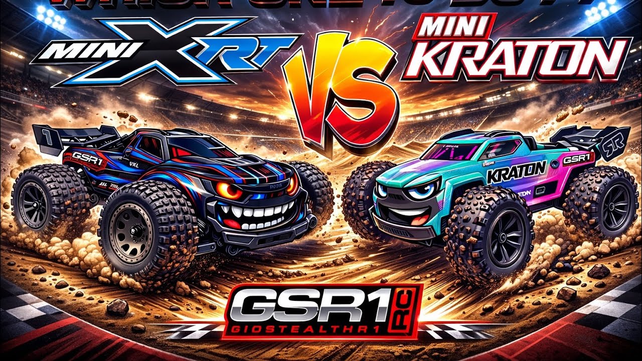Какую модель купить: Traxxas Mini XRT или Arrma Mini Kraton?
