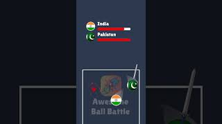 Ball Battle India Vs Pakistan Match Who will win? #ballbattle #gameplay