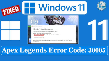 ✅ How To Fix Apex Legends Error Code: 30005