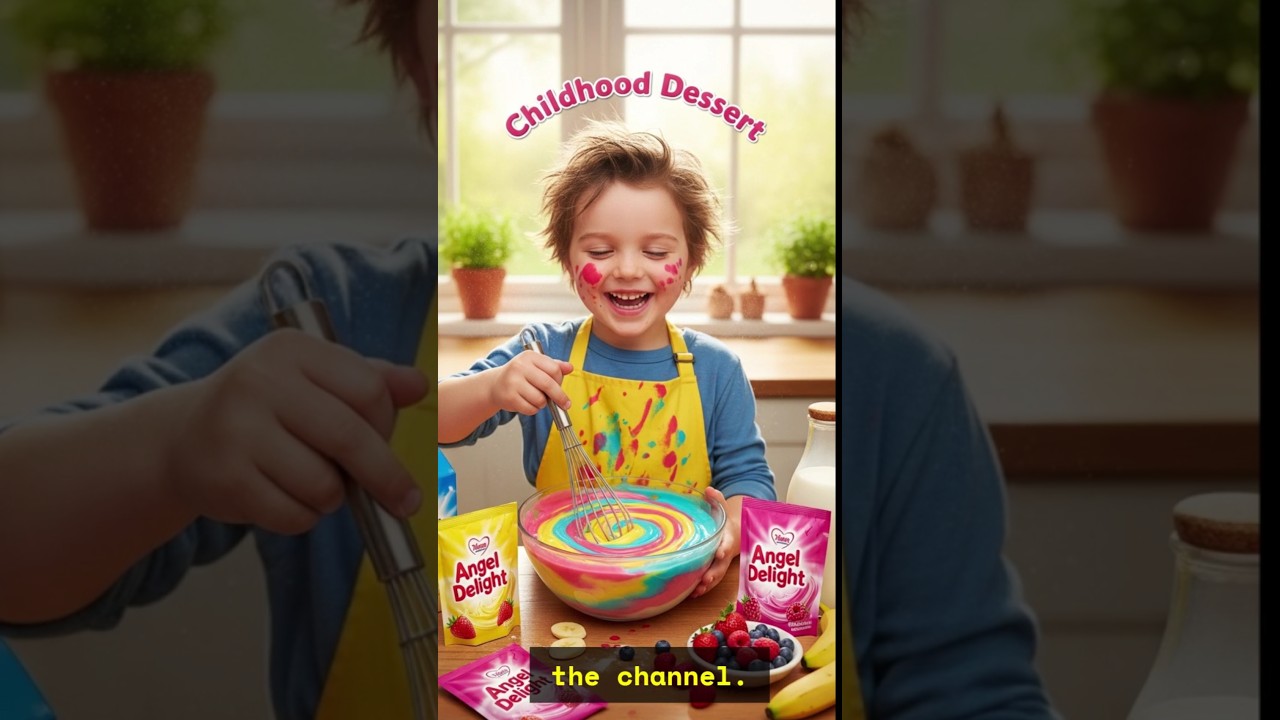 Dessert of Childhood #ukhistory #vintageuk#BritishCulture  #OldSchoolDays  #VintageBritain #food