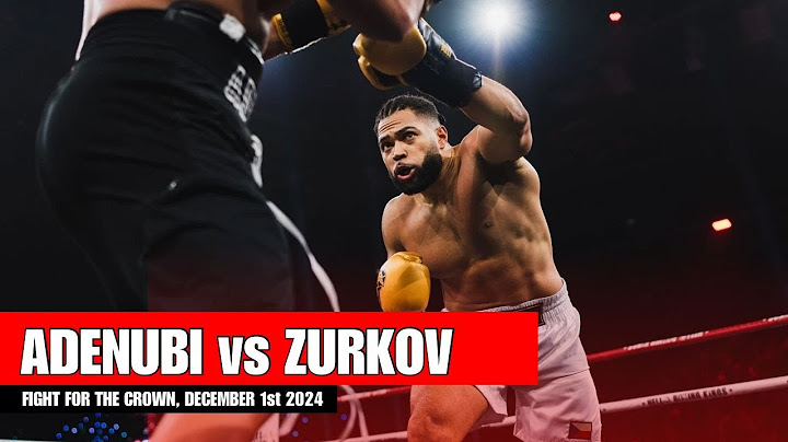 HELL Boxing Kings Adrian Zurkov vs Immanuel Adenubi - Quarterfinals 4.