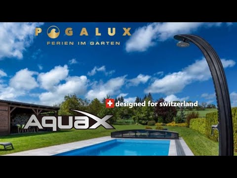 Inverter pool heat pump pogalux AquaX TurboSilence AXR models from 10 to 40kw