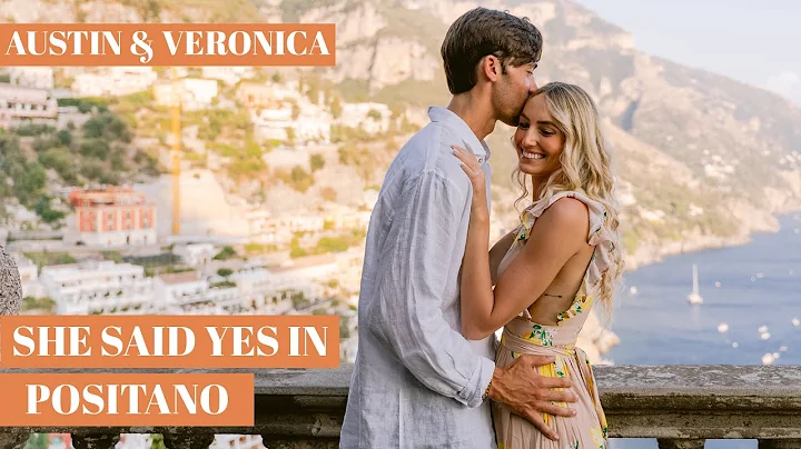 Positano Proposal at Villa Magia - Austin & Veroni...