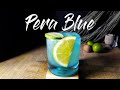 🍹 COCTEL 🍐 PERA BLUE 💙 |Cocteles fáciles de preparar| RECETAS @AGdrink