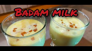 KESAR BADAM MILK|| BADAM DOODH|| ALMOND MILK