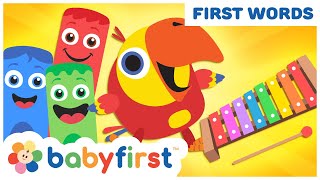 toddler learning video words w color crew larry baby learning musical instruments babyfirst tv