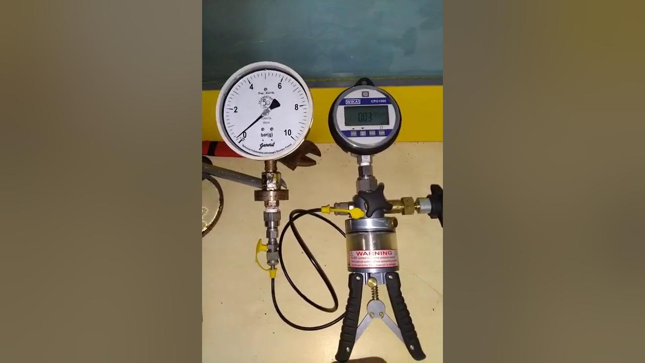 Pressure Gauge Calibration Procedure in Bangali. YouTube