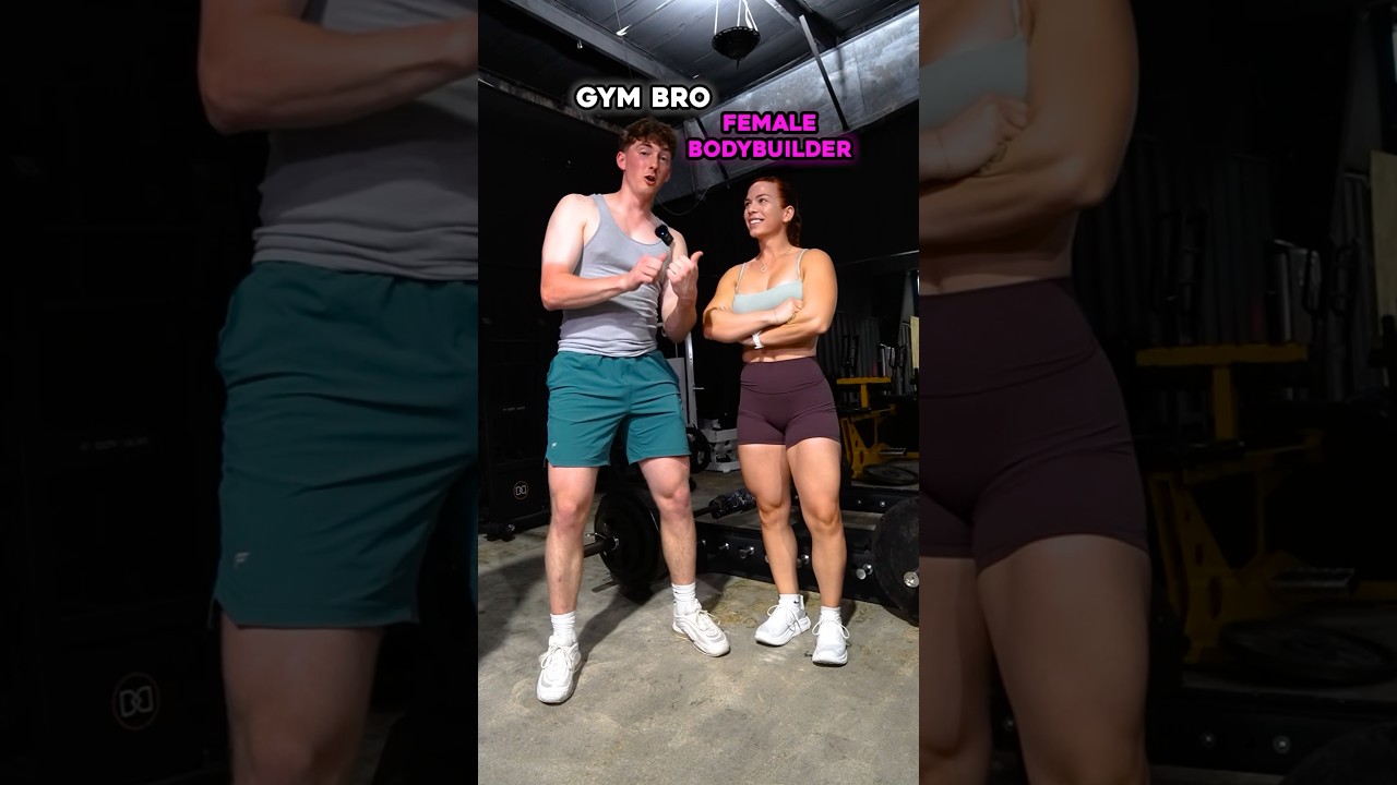 Female Bodybuilder Vs. Average Gym Bro