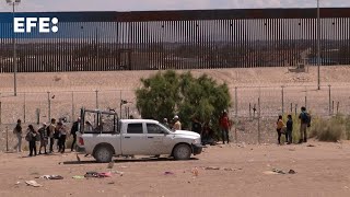 Migrantes denuncian haber sido víctimas de disparos con balas de goma en la frontera entre México y