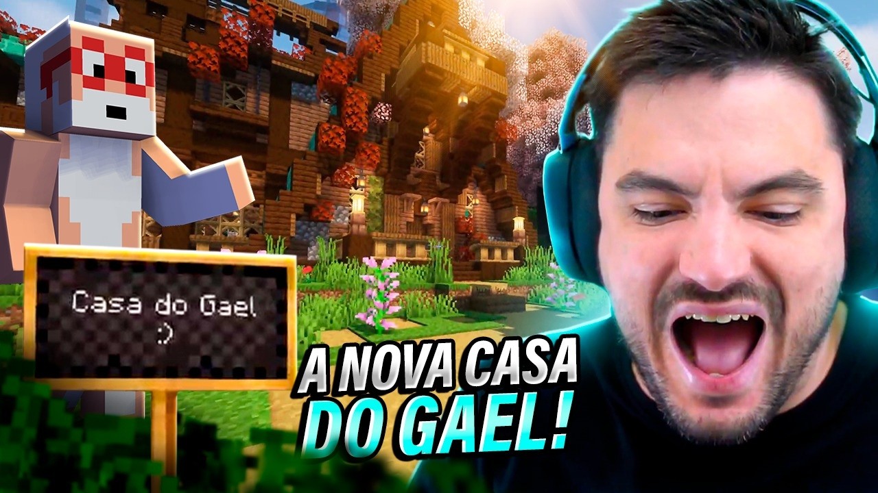 A NOVA CASA DO GAEL NO MINECRAFT #3.41