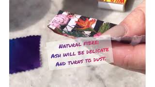 Synthetic Or Natural Fabric Test