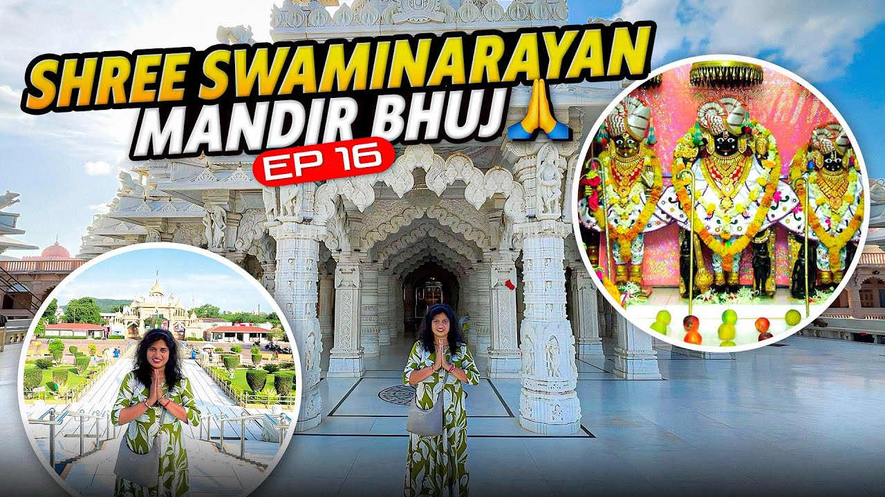 EP 16 | Shree Swaminarayan Mandir Bhuj Gujarat || INDIA TOUR By Road || Nityaalok Vlogs