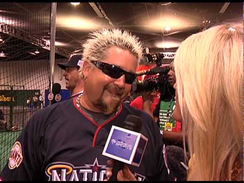 Guy Fieri Diners, Drive-Ins & Dives at MLB All Star Celebrity Game