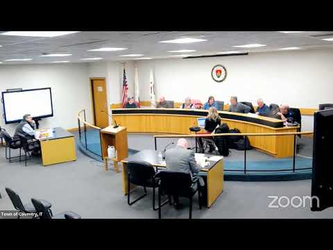 Town of Coventry Planning Commission Meeting- December 15, 2021