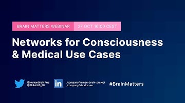 Brain Matters #2: Networks for Consciousness & Medical Use Cases