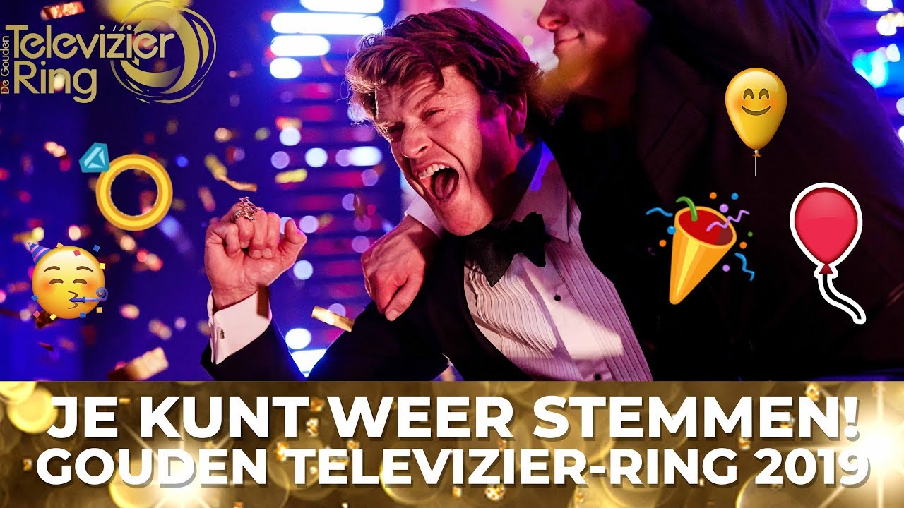 Je kunt weer stemmen voor de Ring! Gouden TelevizierRing 2019 YouTube