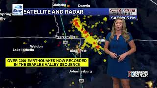 13 action news meteorologist dani beckstrom provides the latest info
on chances of another earthquake in california.