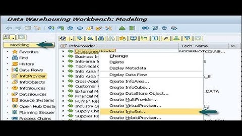 Creation of Classic Infosets in SAP BI