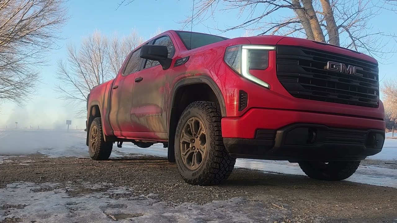 2025 GMC Sierra Cold Start and Revs
