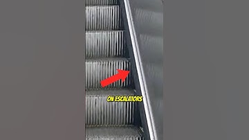 Why Do Escalators Have Brushes On The Side?