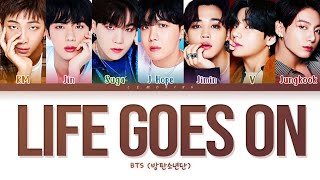 BTS 'Life Goes On' | Color Coded Lyrics