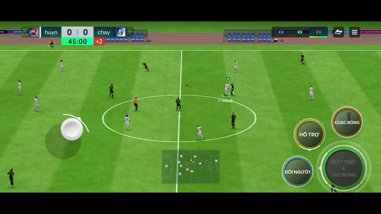 Trận đấu với thk bạn khác p1