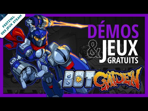 BOT GAIDEN - Robot ninja et gameplay rétro | Démos & Jeux Gratuits