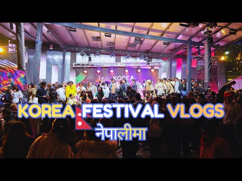 KOREAN FESTival 2024 Melbourne Vlogs Part 1 Life Beyond Nepal 