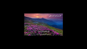 تلاوة خاشعة من سورة النازعات✨#قرآن #quran #القارئ_إبراهيم_أحمد_لطفي