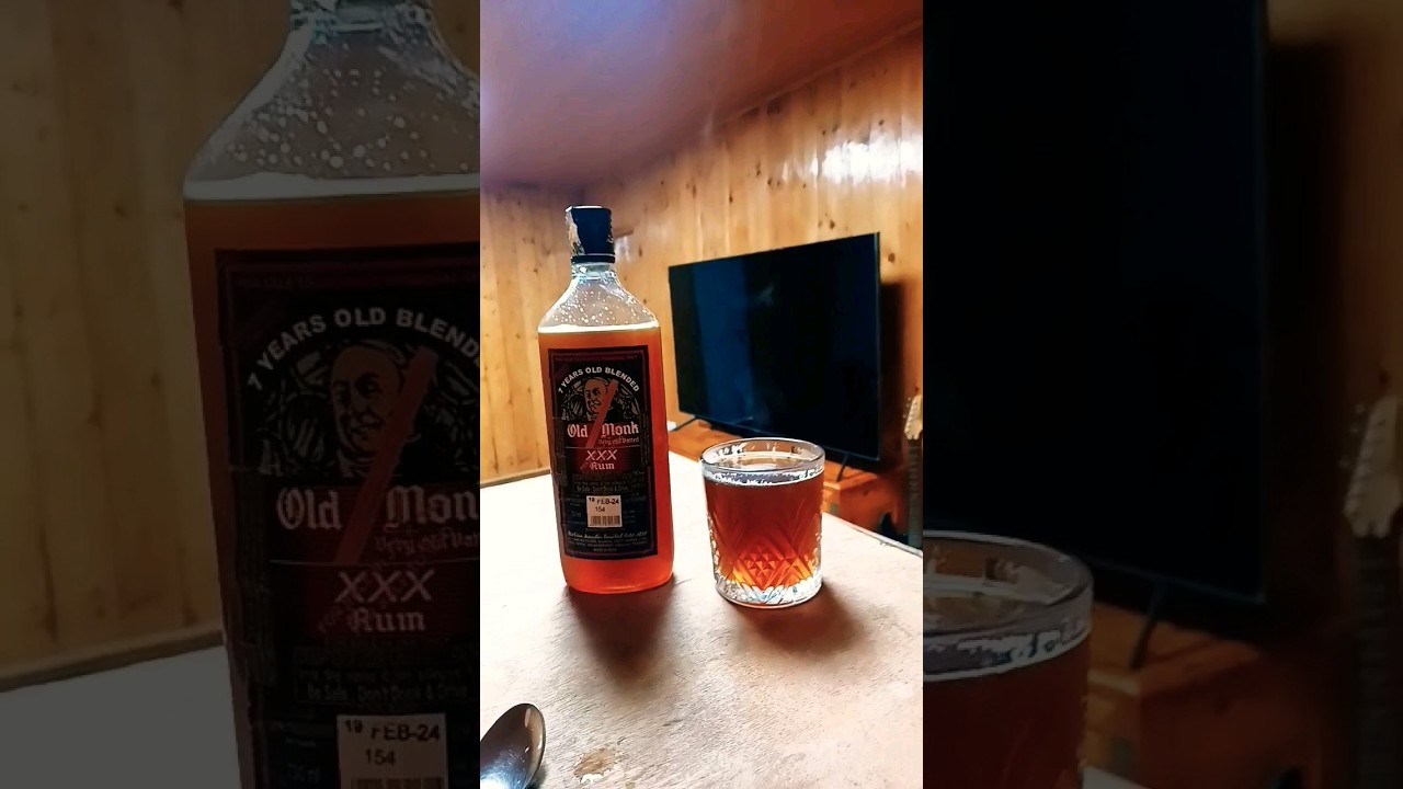 Old Monk Rum with coffee best recipe for winter 