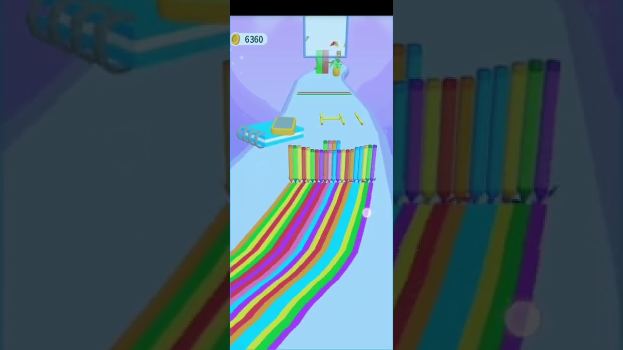 Colour pencil rush Level Android or iOS Gameplay 