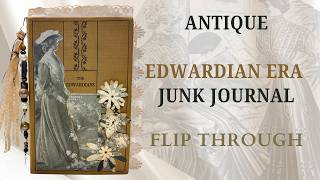 Datos SOLD - Edwardian Junk Journal Flip Through by Hyperstamper Actualización