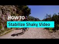 Steady Your Shaky Videos: Discover the Power of VideoProc's Stabilization Magic