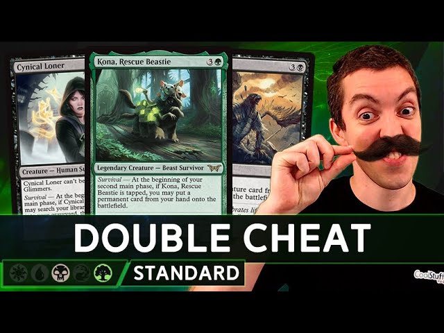 kona mtg card Kona, Rescue Beastie [#0187] (DSK-R-FOIL)