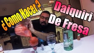 Vignette de la vidéo "Bebidas | "Daiquiri de Fresa " Hazlo tu mismo"