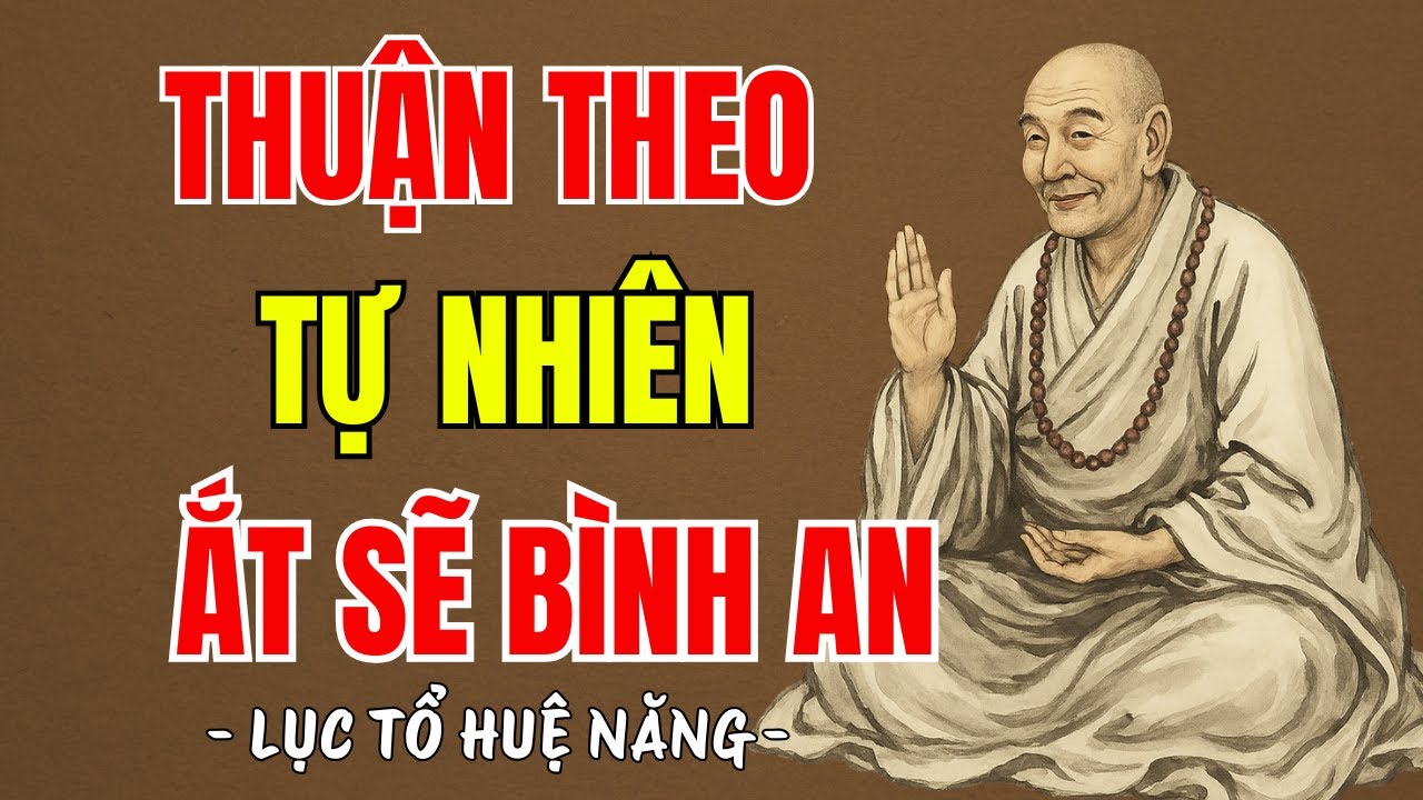 LỤC TỔ HUỆ NĂNG - Sống thuận theo tự nhiên để tâm an lạc, lòng thanh thản, nên nghe 1 lần trong đời
