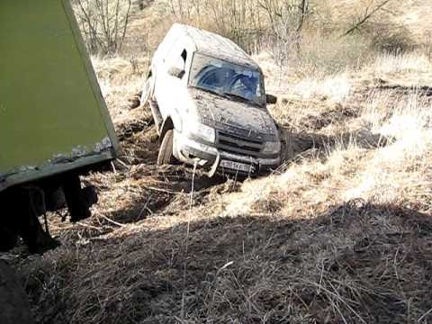 Газель по грязи