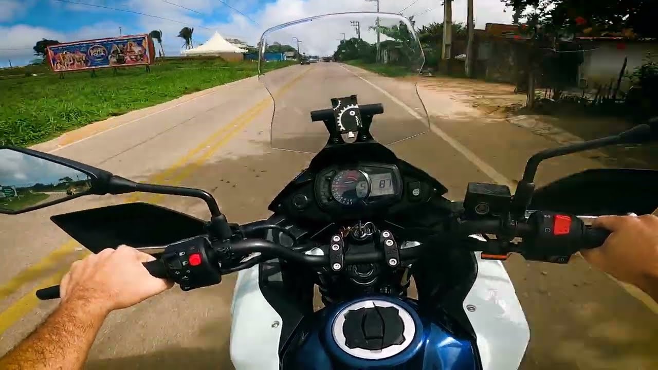 Kawasaki Versys 300 | Pure Sound City Ride & Urban Ambience [4K]