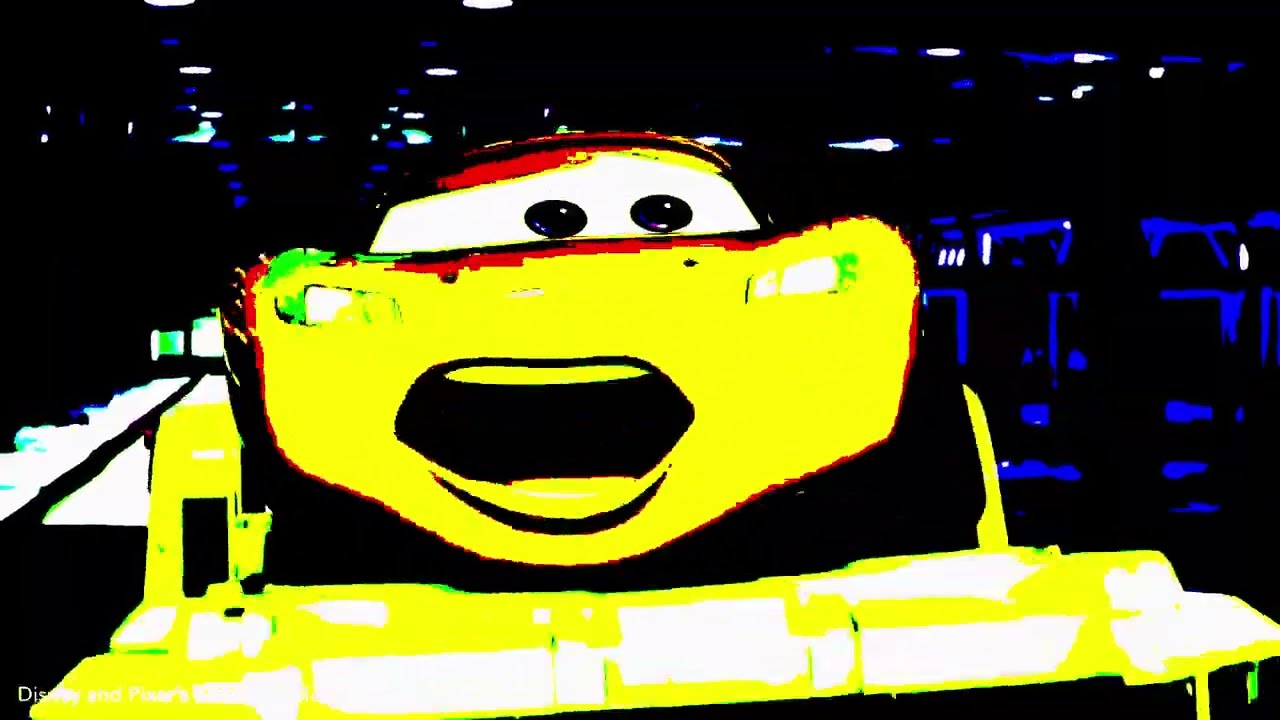 TURN OFF, TURN OFF, Mcqueen cannot control it anymore | Pixar Cars (Klasky Csupo 2001 Effects)
