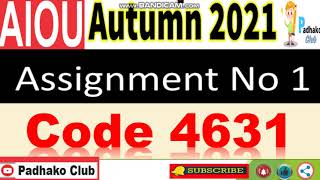 Celebrity ⏩ AIOU Code 4631 Solved Assignment No.1 Autumn 2021 ||Level: MA Islamic studies Wealth